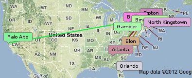 Some trips for winter 2013.