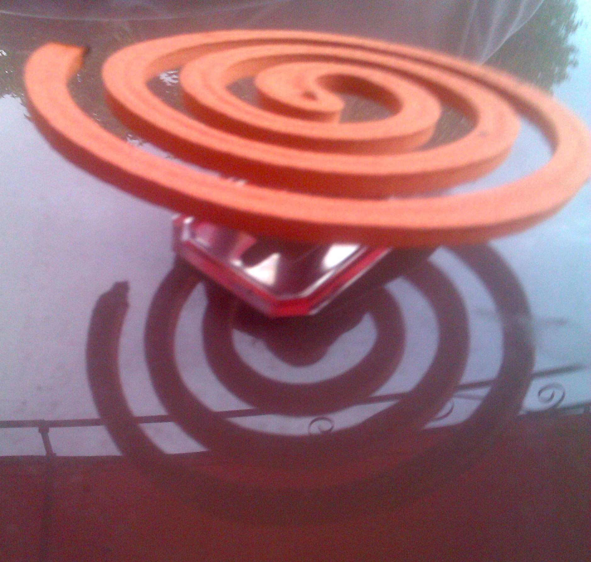 A death spiral.  Photo by Paul Downey.