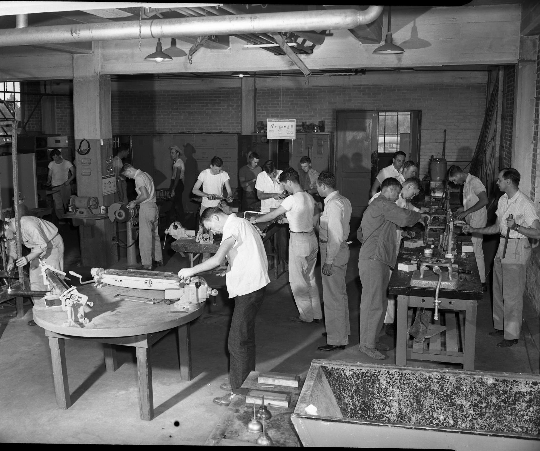 shop class, 1960