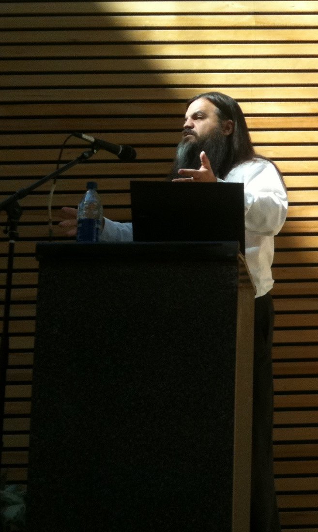Bryan speaking to Northern Voice, 2010