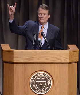 University of Texas president Powers