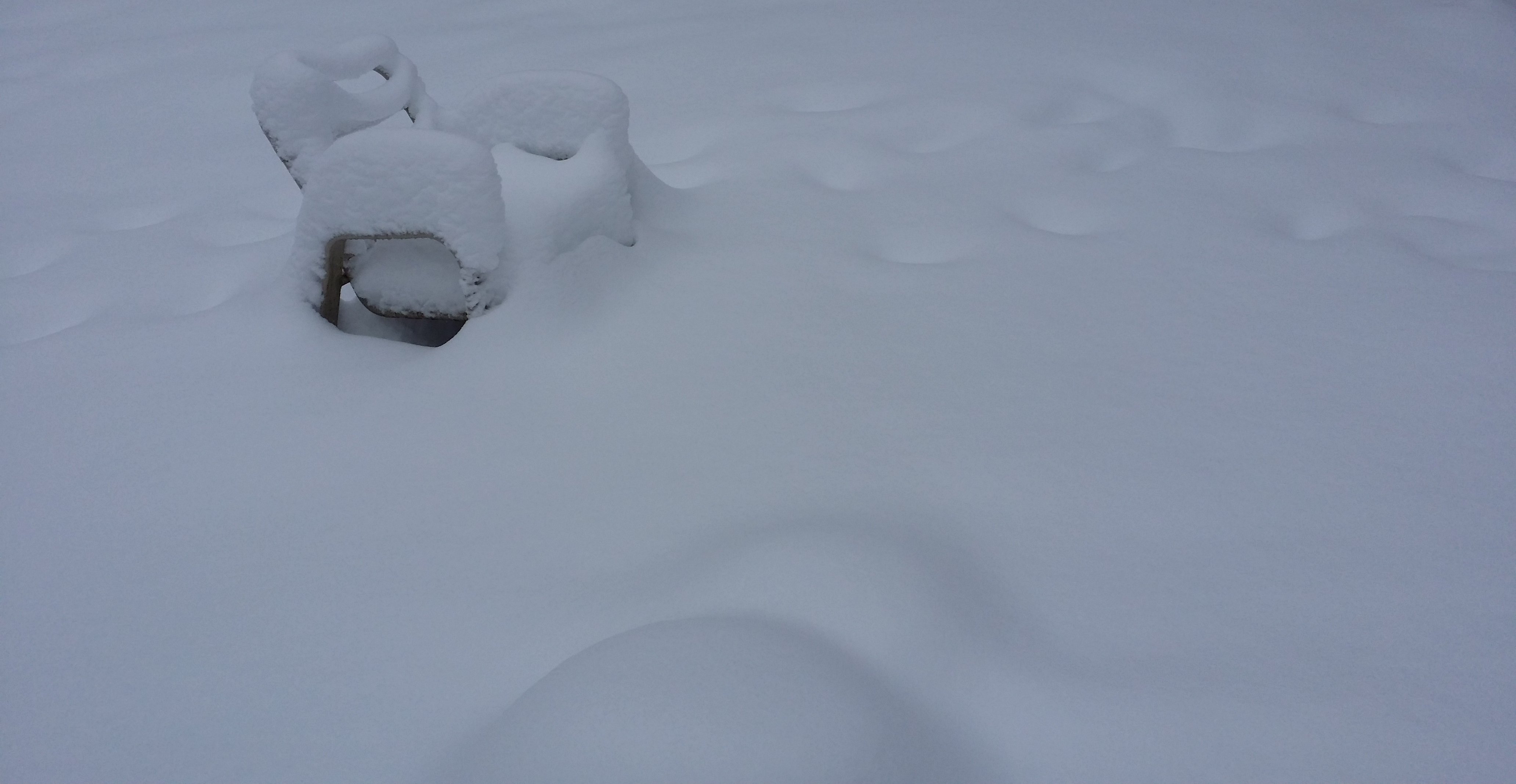 snow versus summer chair