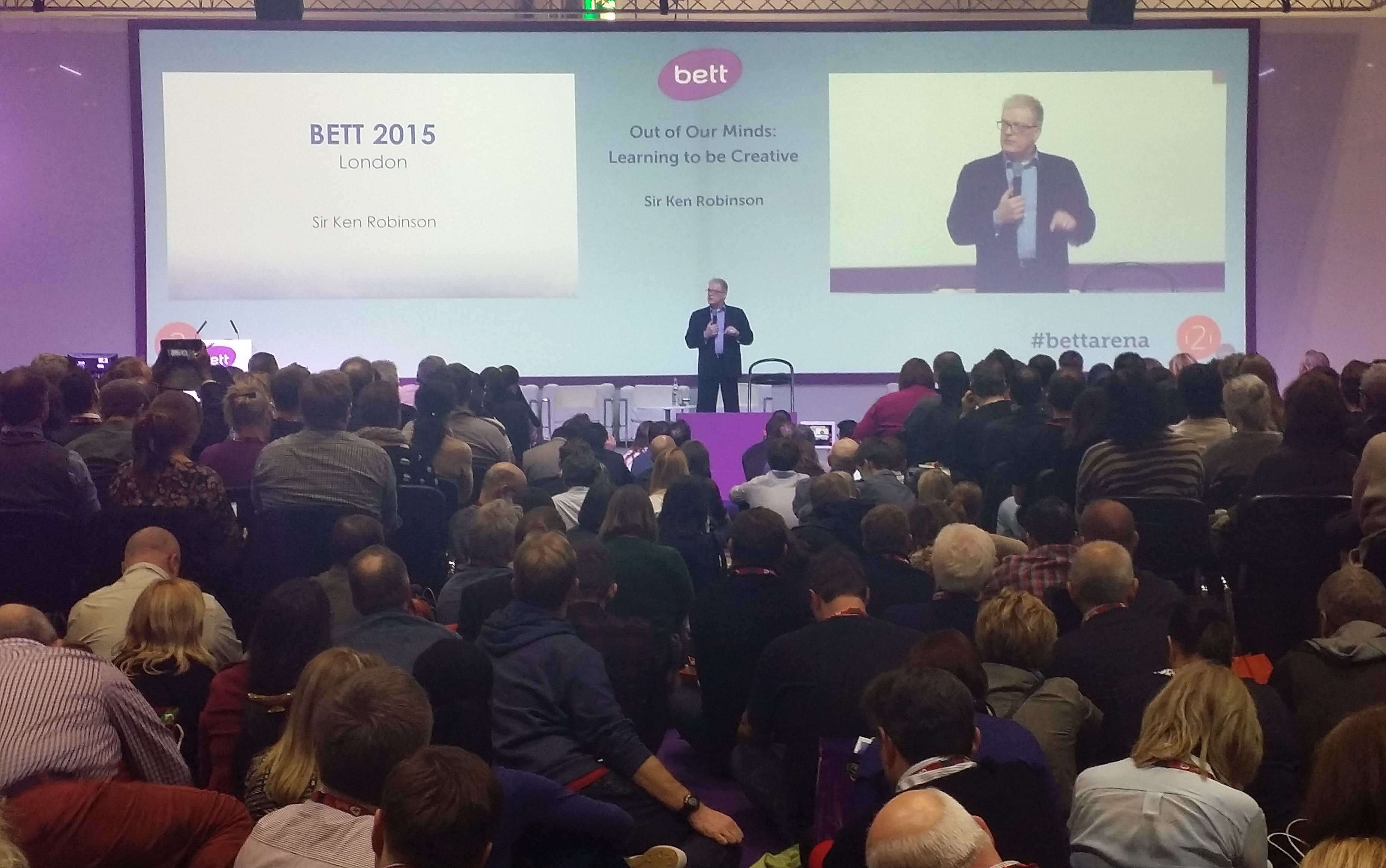 Sir Ken Robinson at BETT 2015