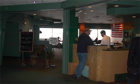 The late, lamented One Flight Up, a former jewel in the Burlington Airport's crown.