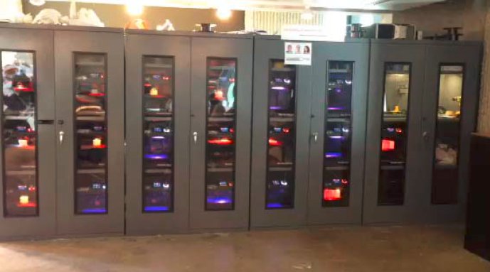 Yale's printer farm