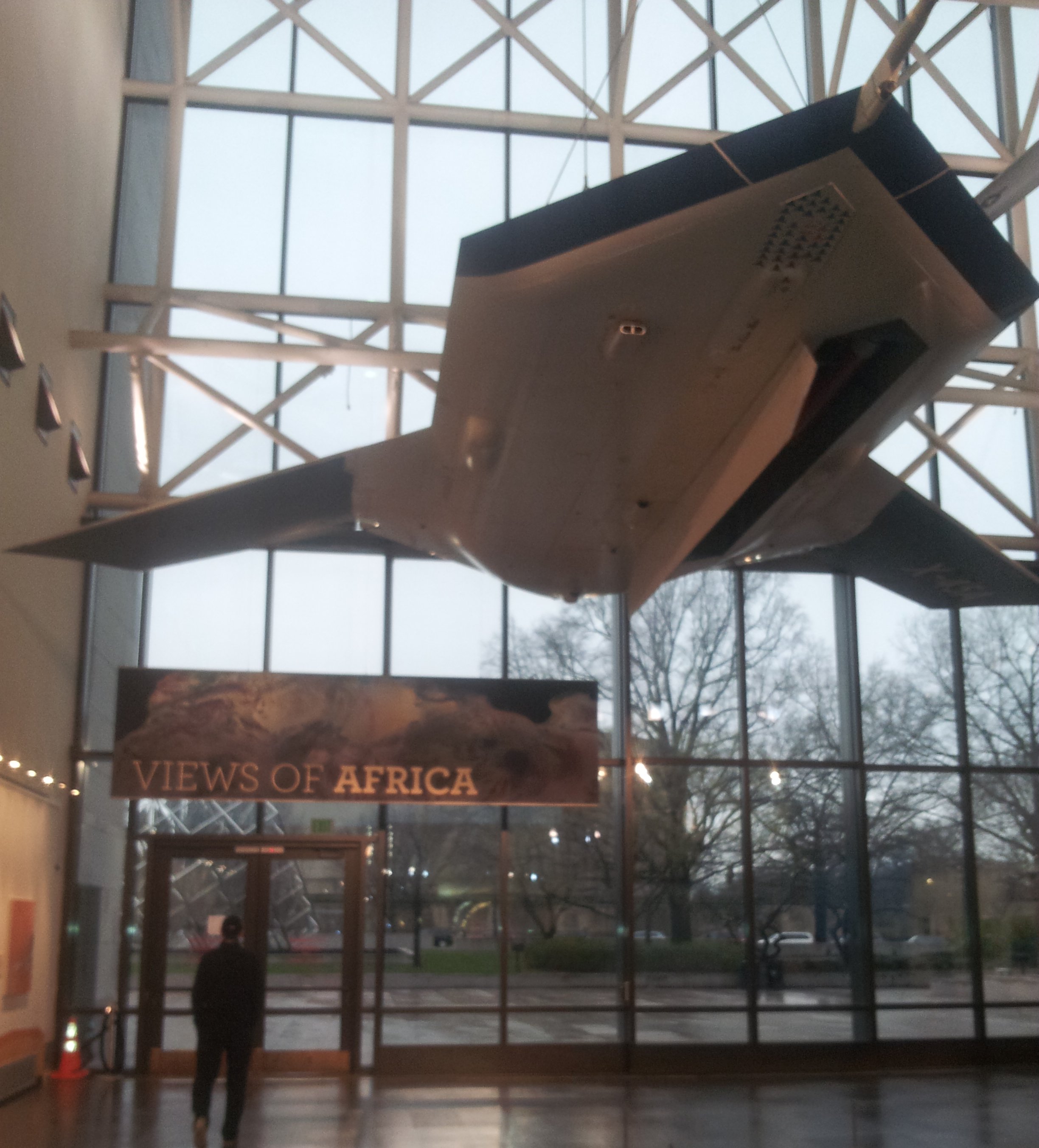 Air and Space Museum, the drone exhibit