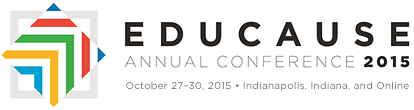 EDUCAUSE 2015 annual conference logo