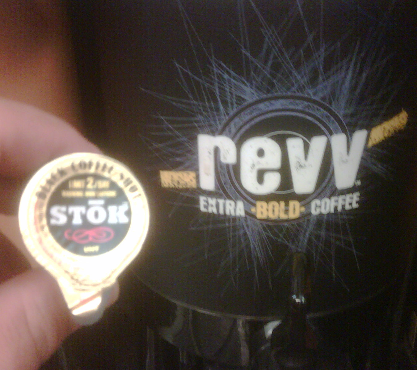 coffee with a booster