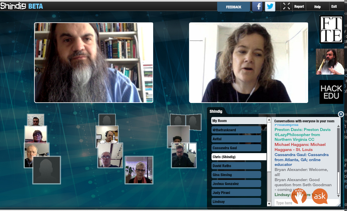Future Trends Forum #1 screenshot with Audrey and Bryan
