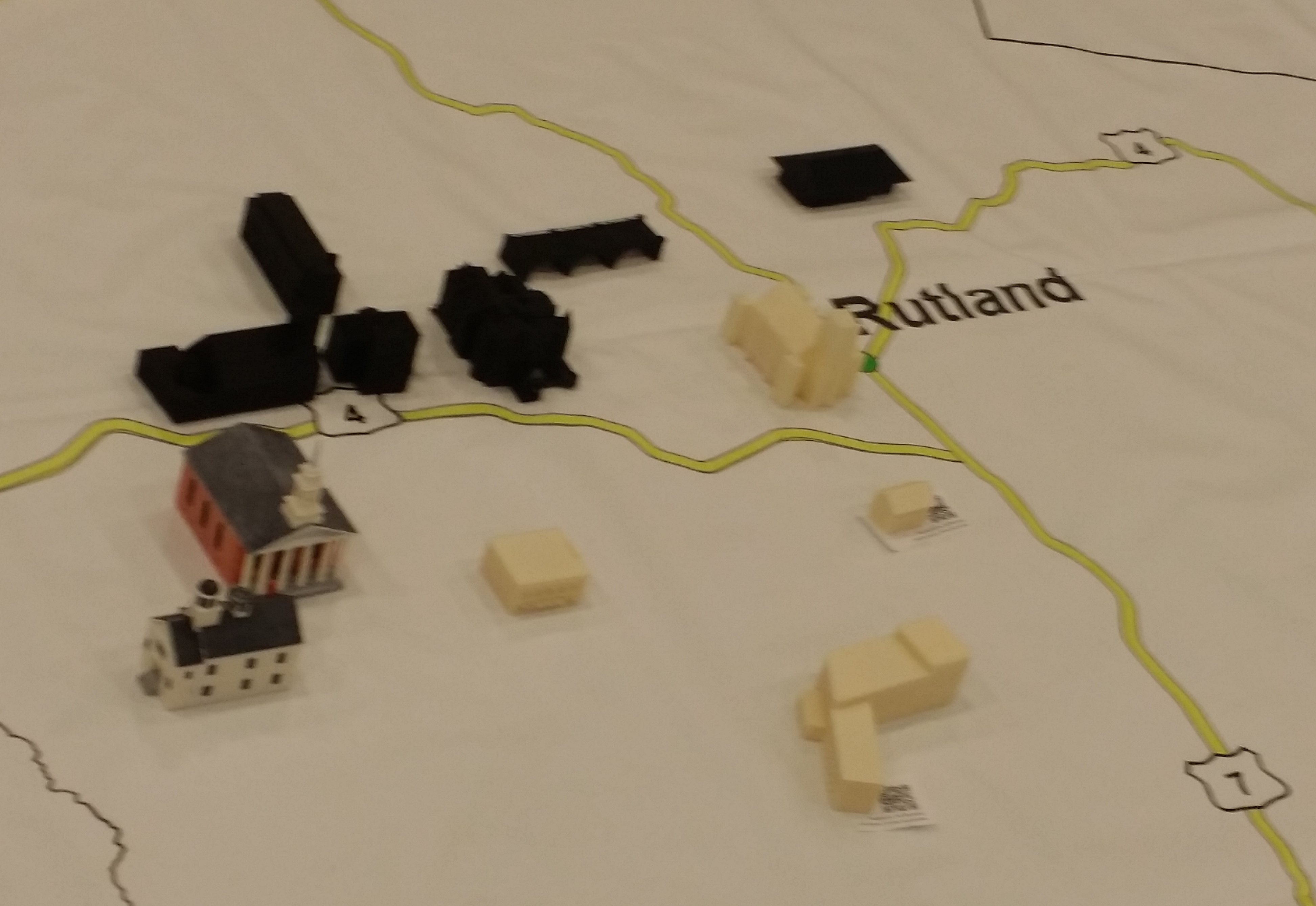 Buildings in the Rutland area