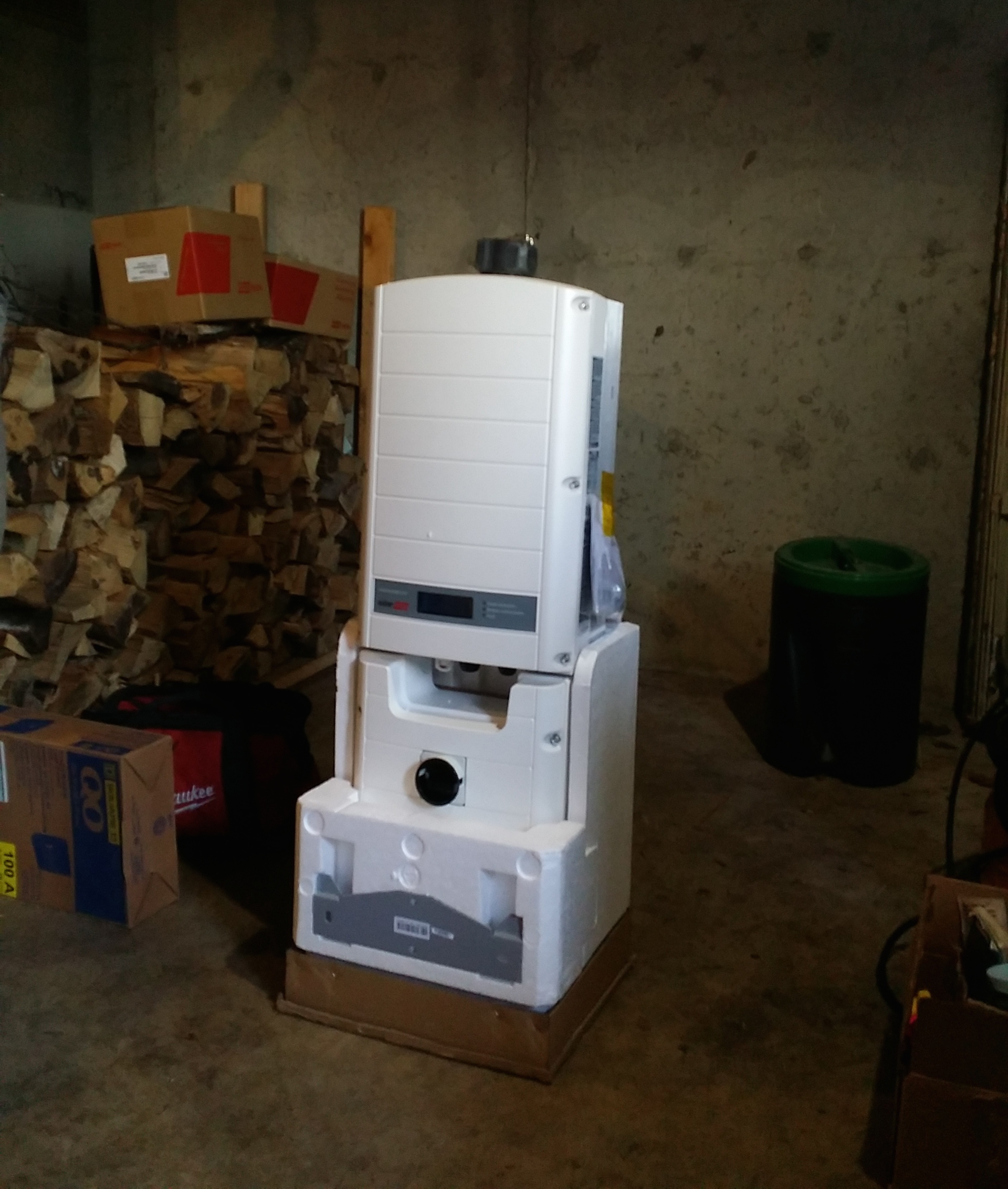 inverter before attachment
