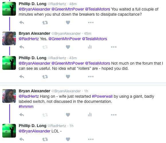 Phil Long helps on Twitter