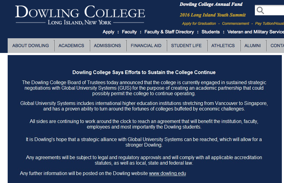 Dowling homepage