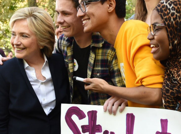 Hillary Clinton college students official website