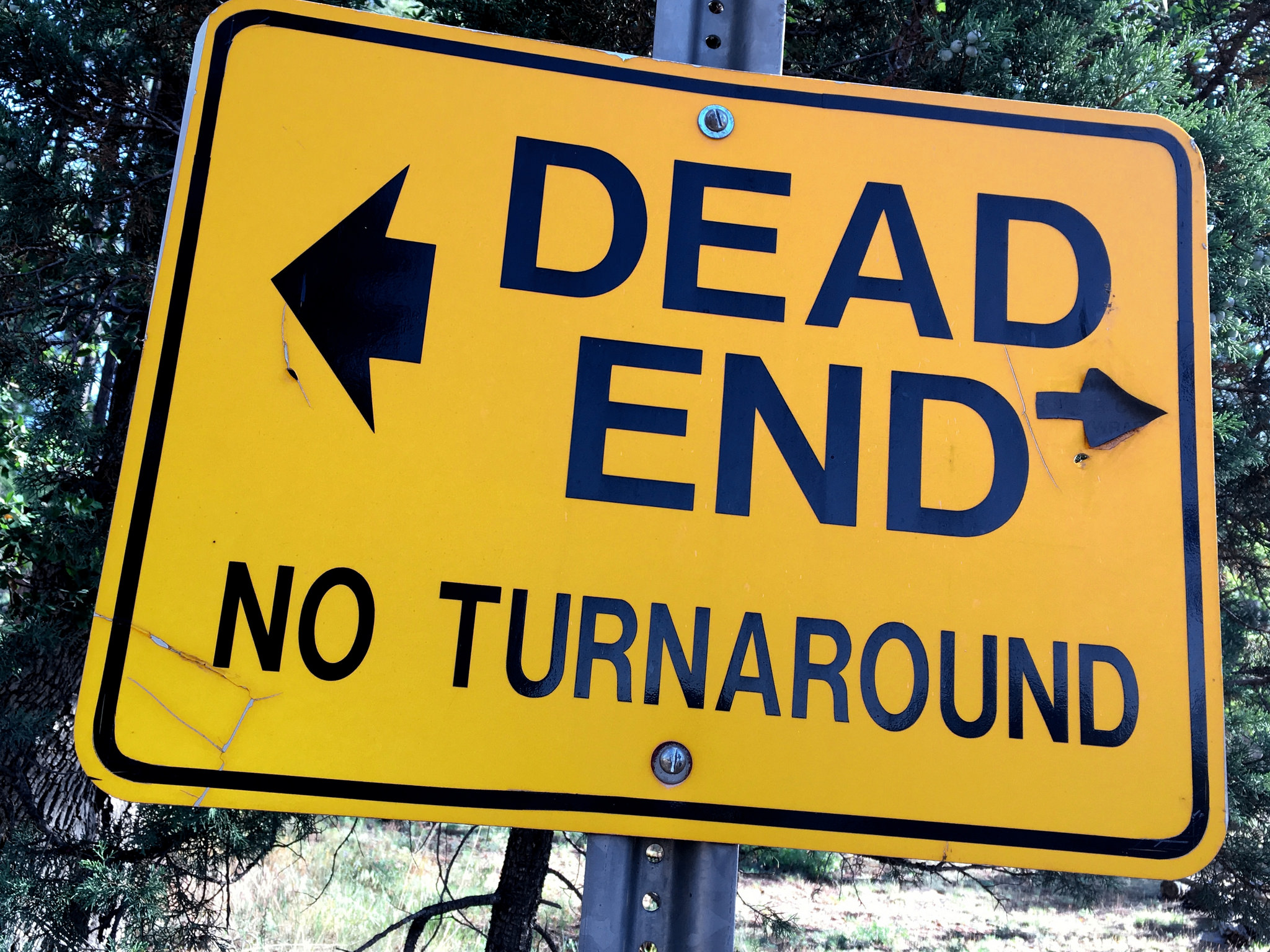 dead end