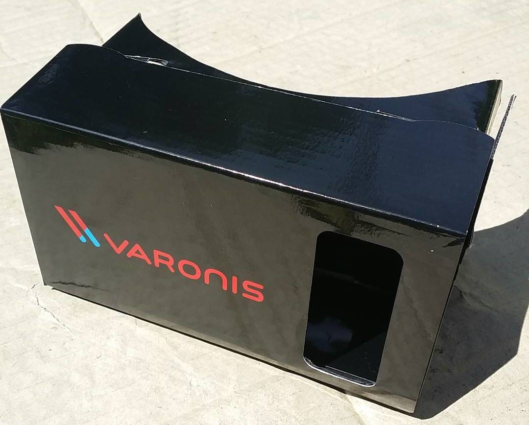 VR cardboard from Varonis