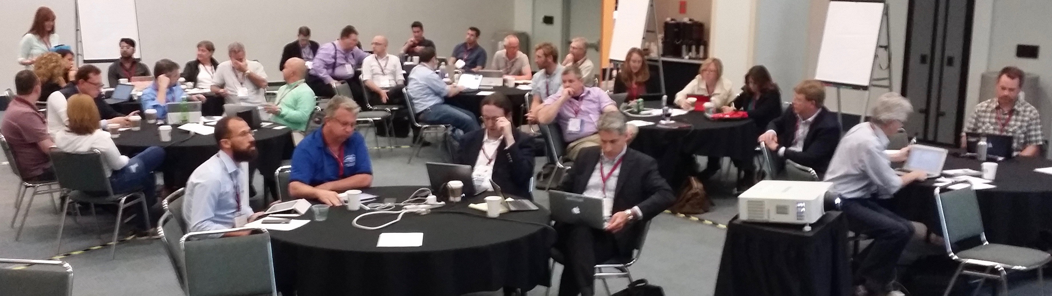 part of the preconference seminar crowd at EDUCAUSE 2016