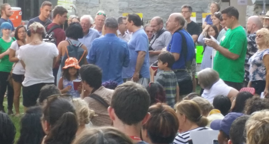 Bernie Sanders in Middlebury, Labor Day 2016