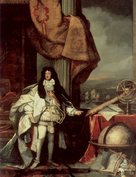Charles II and his big telescope