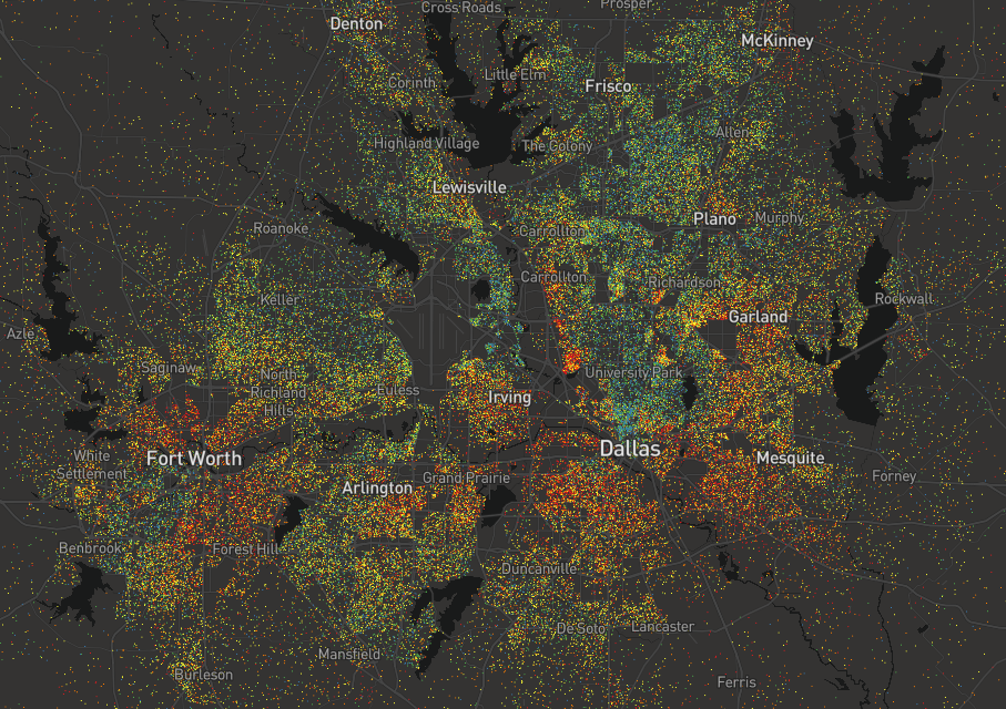Educational attainment Dallas Ft Worth