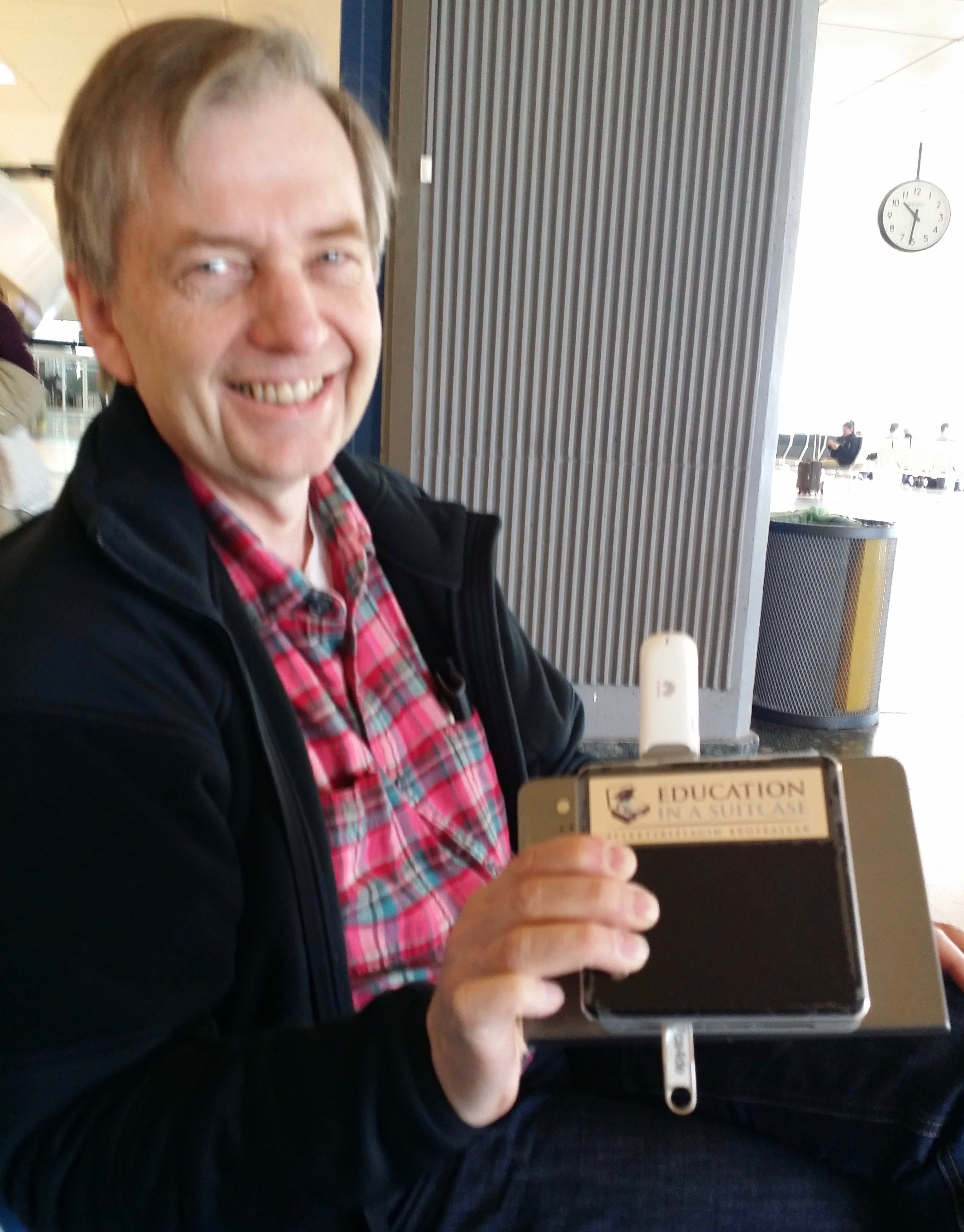 Gunnar and Education in a Suitcase