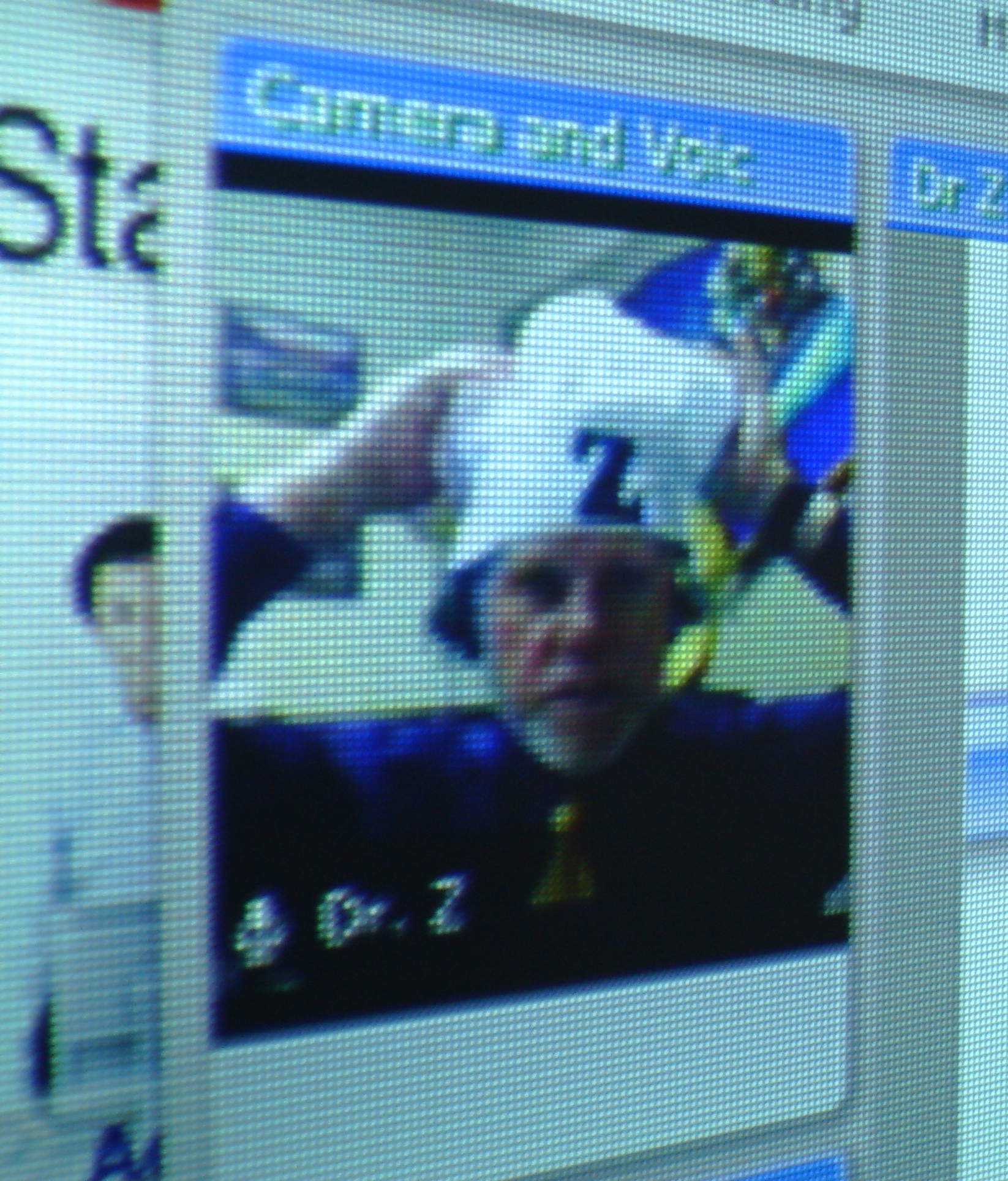 goofy hat at a webinar; wfryer