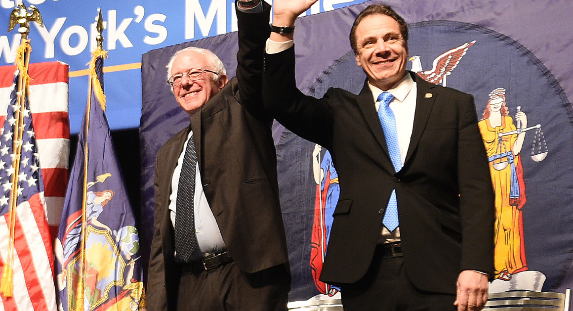 Cuomo Sanders_Politico