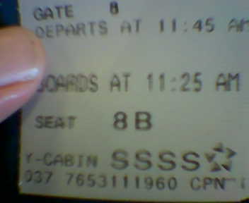 scary plane ticket