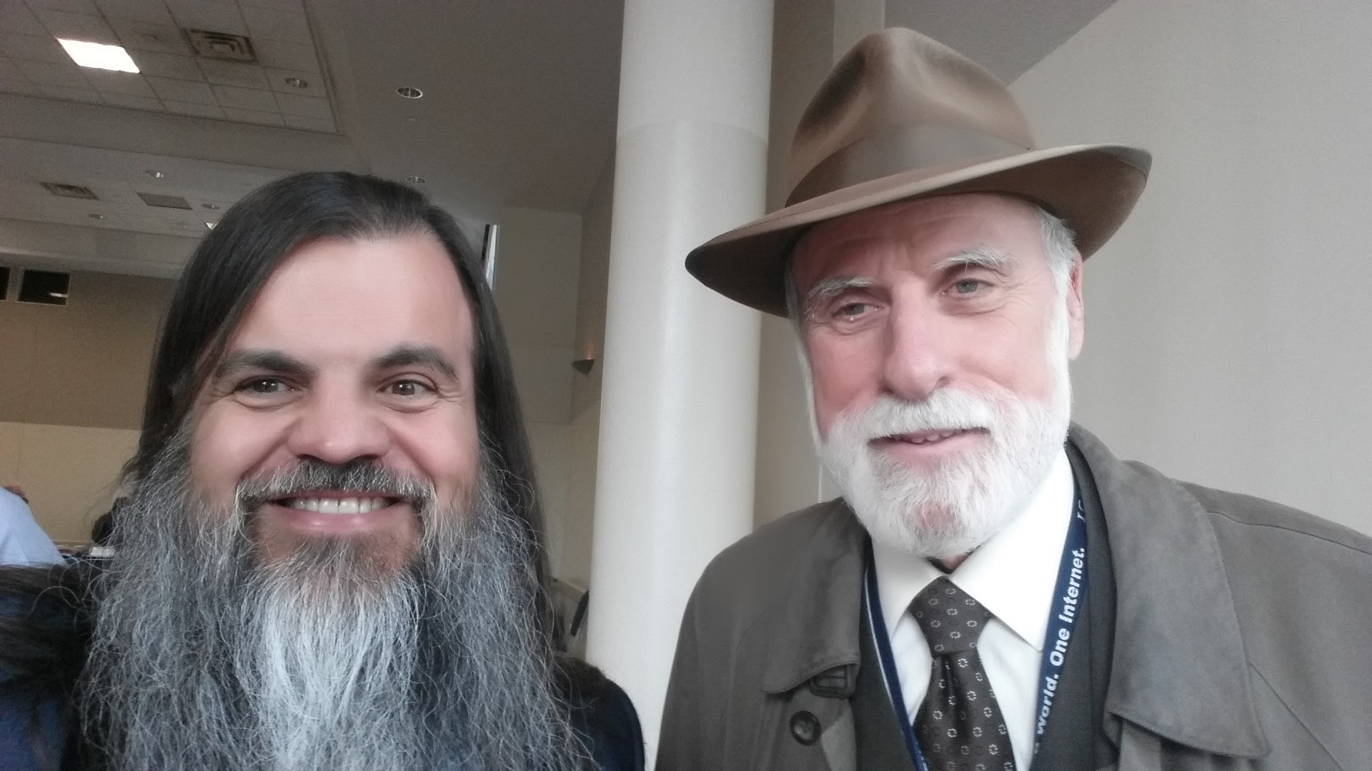 Vint Cerf and Bryan