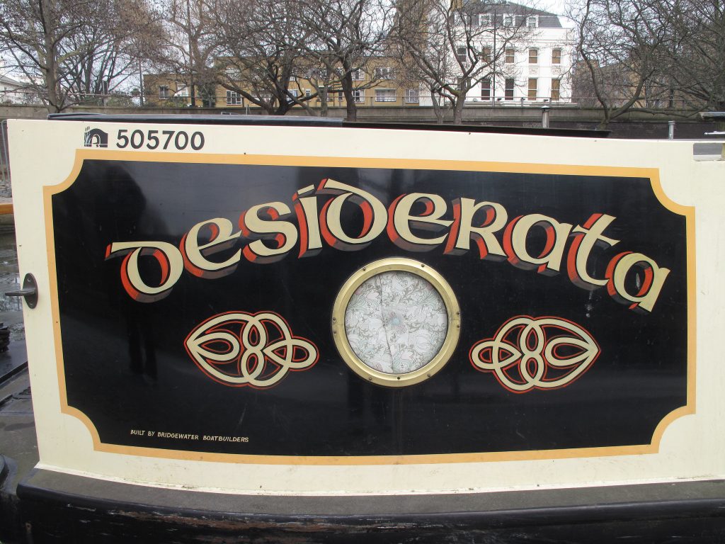 Desiderata, by Duncan C