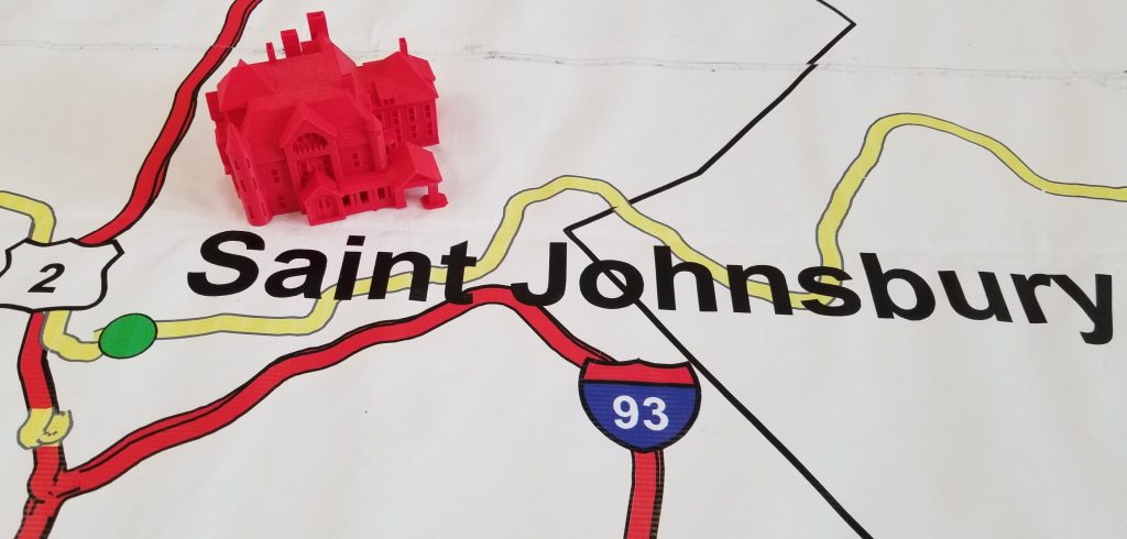 3d Vermont 2018 map: Saint Johnsbury