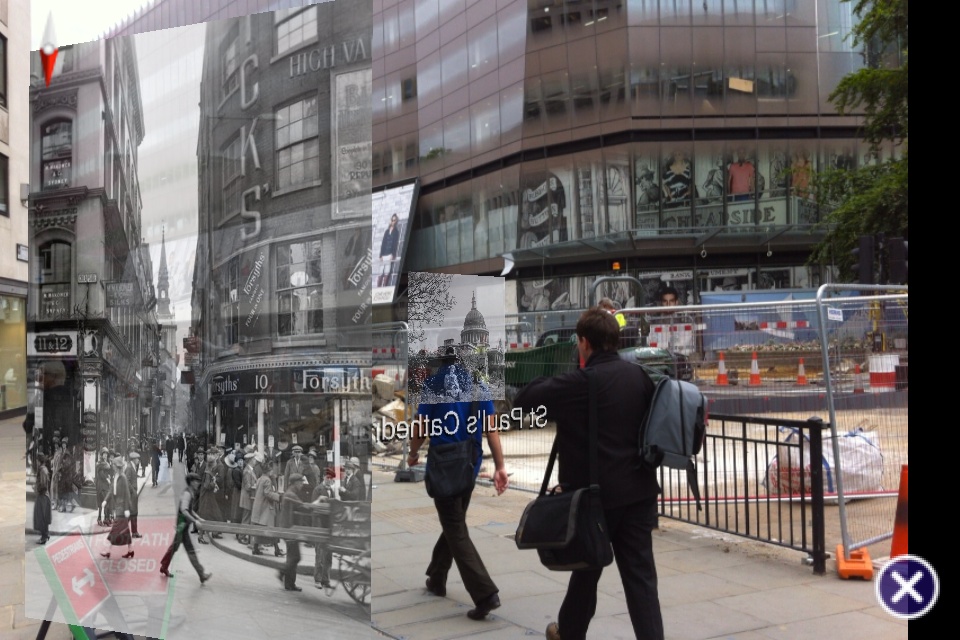 Street Museum App on Cheapside_Alan Levine