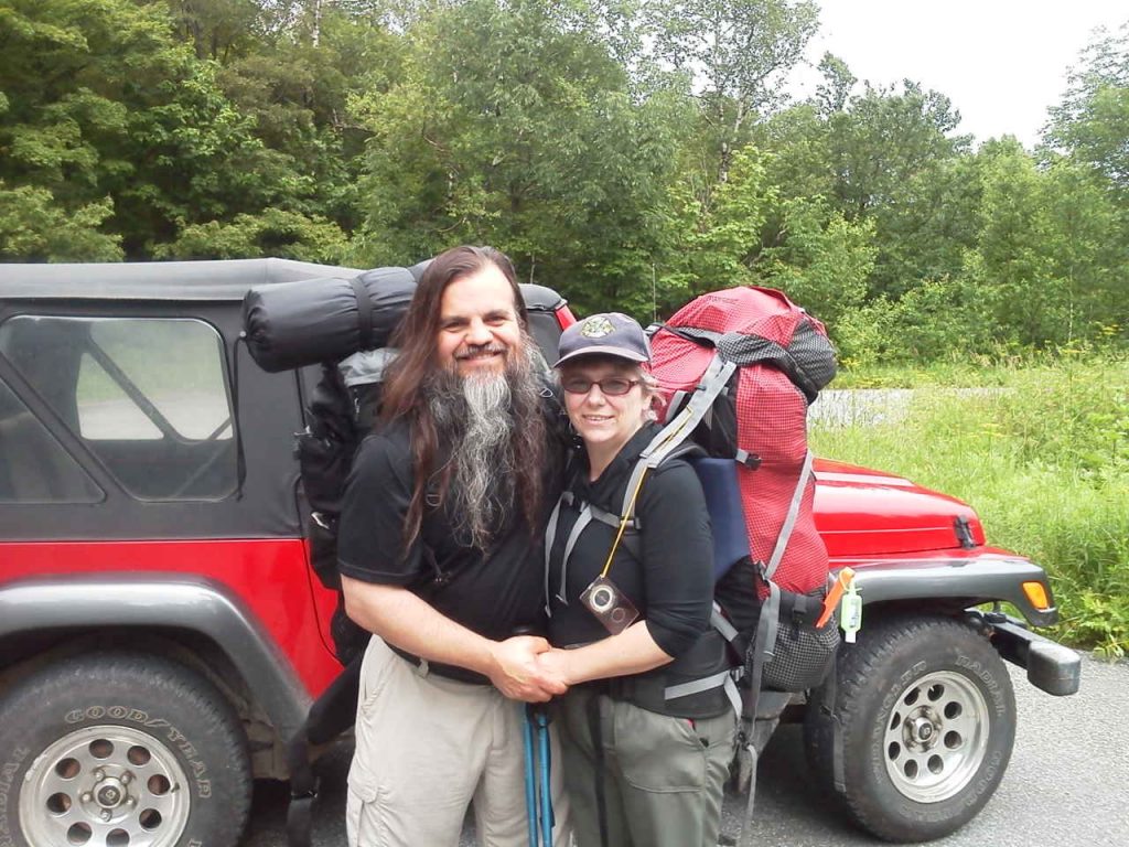 Bryan Ceredwyn about to hike