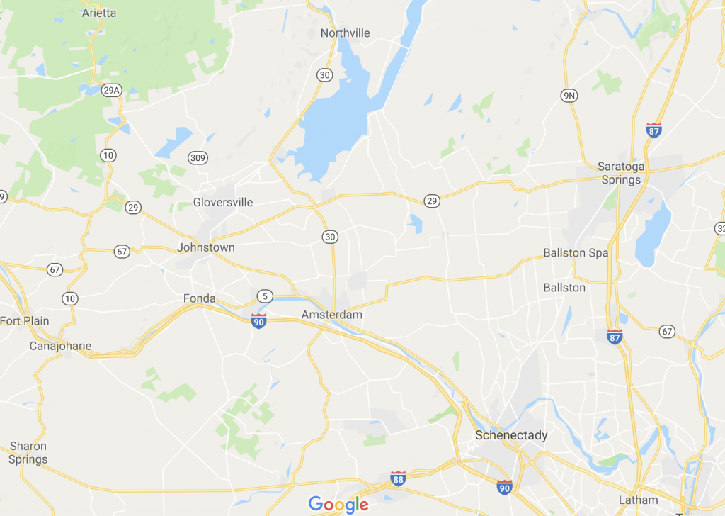upstate NY north of Albany