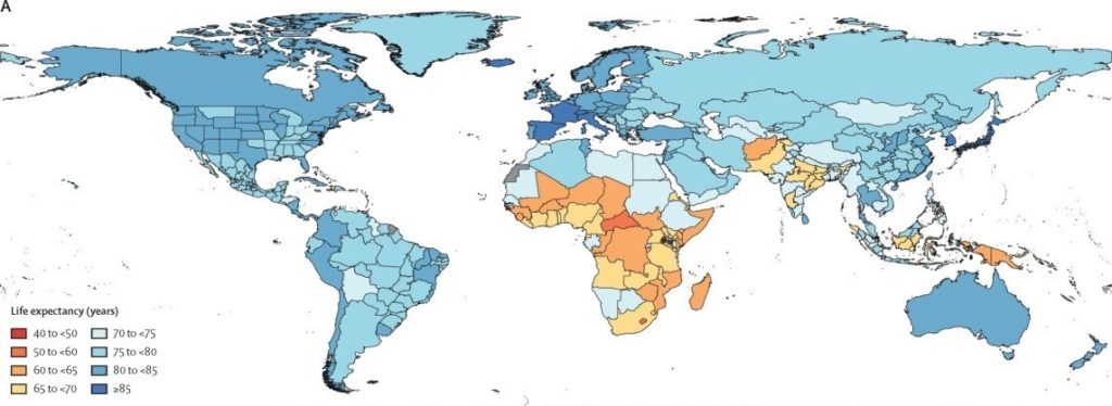 world life expectancy_Lancet -females