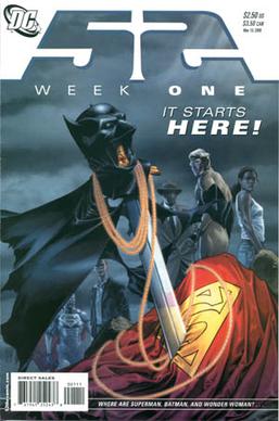 Comic book cover: 52