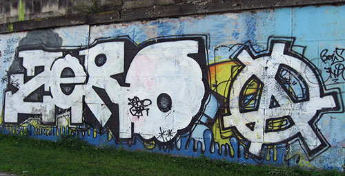 zero graffiti by duncan c