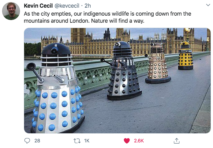 coronavirus Dalek