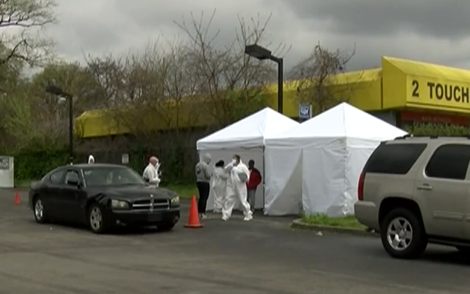 coronavirus drive by test scam KY
