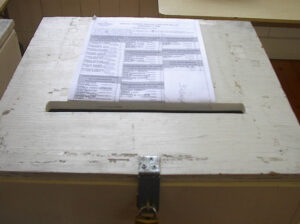 box of voting