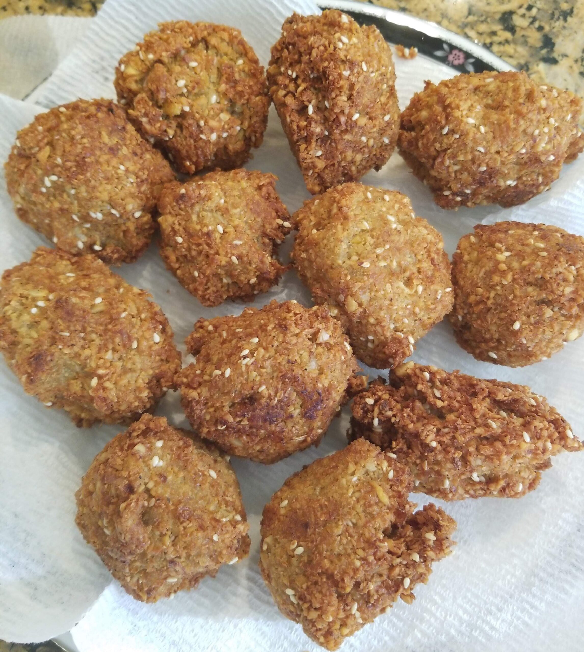 falafel on a plate