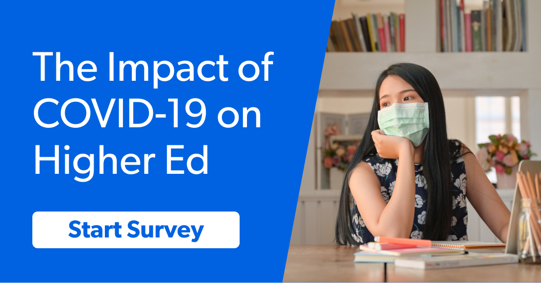 survey Impact of COVID on higher ed