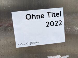 Ohne Titel 2022, by Michi Schwaiger