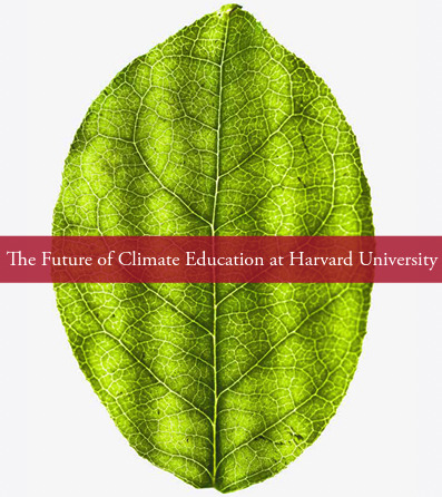 Harvard climate education report cover 2022