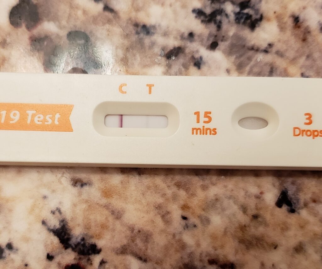 coronavirus test mine positive 2022 November 4