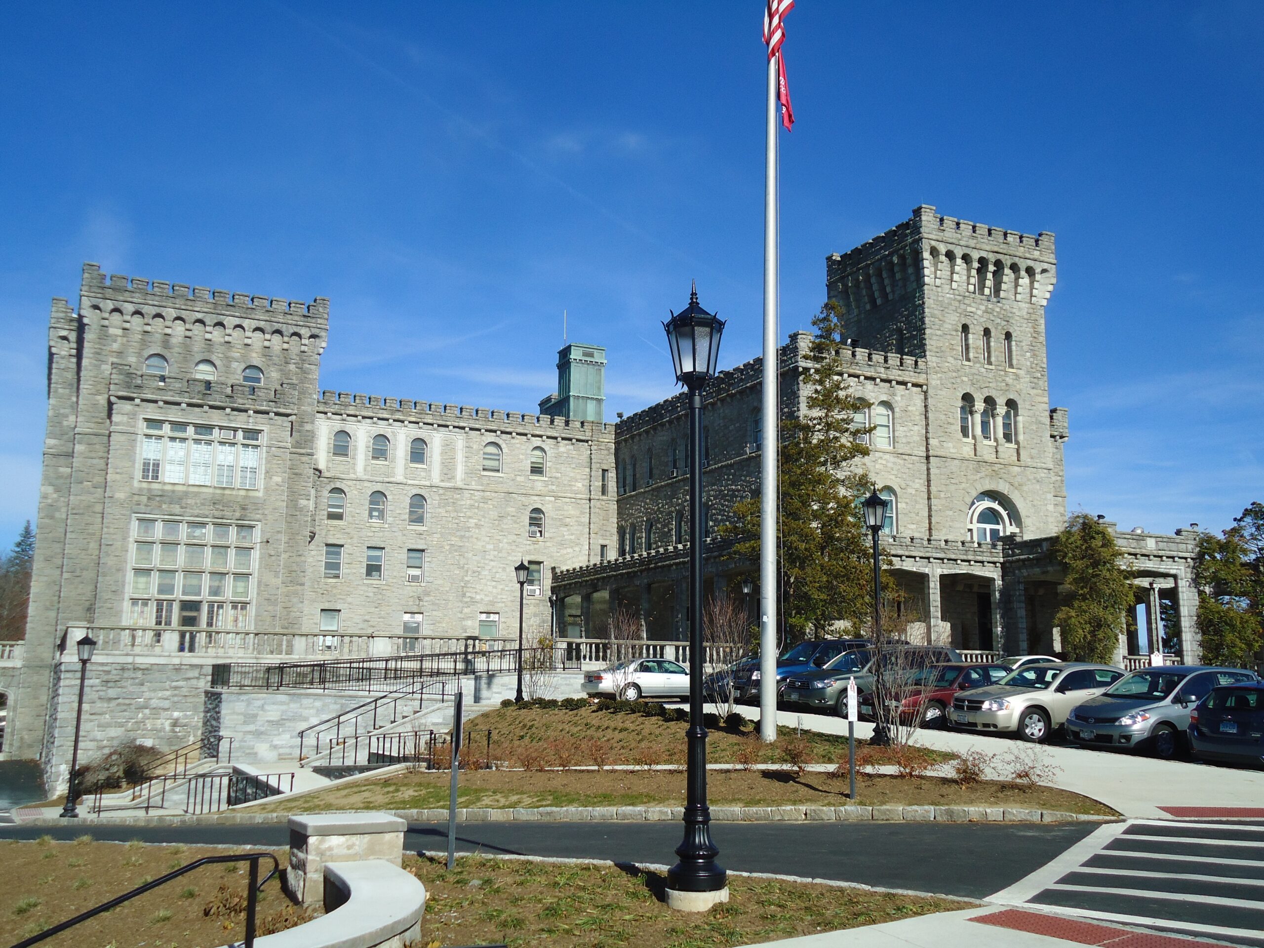Manhattanville College's impressive Reid Building, photo by megstewart