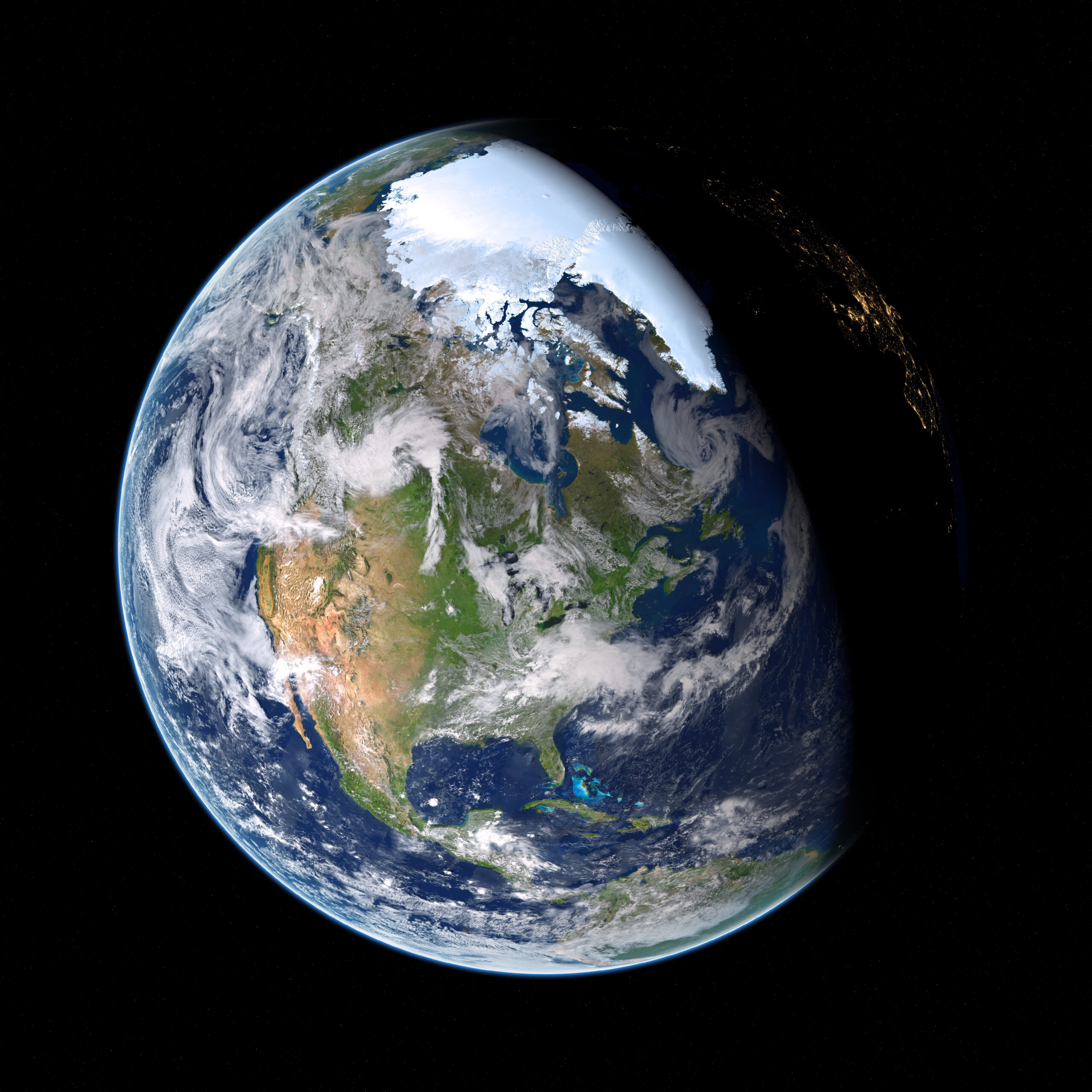Earth from nearby space_Burnt Pineapple PRoduction