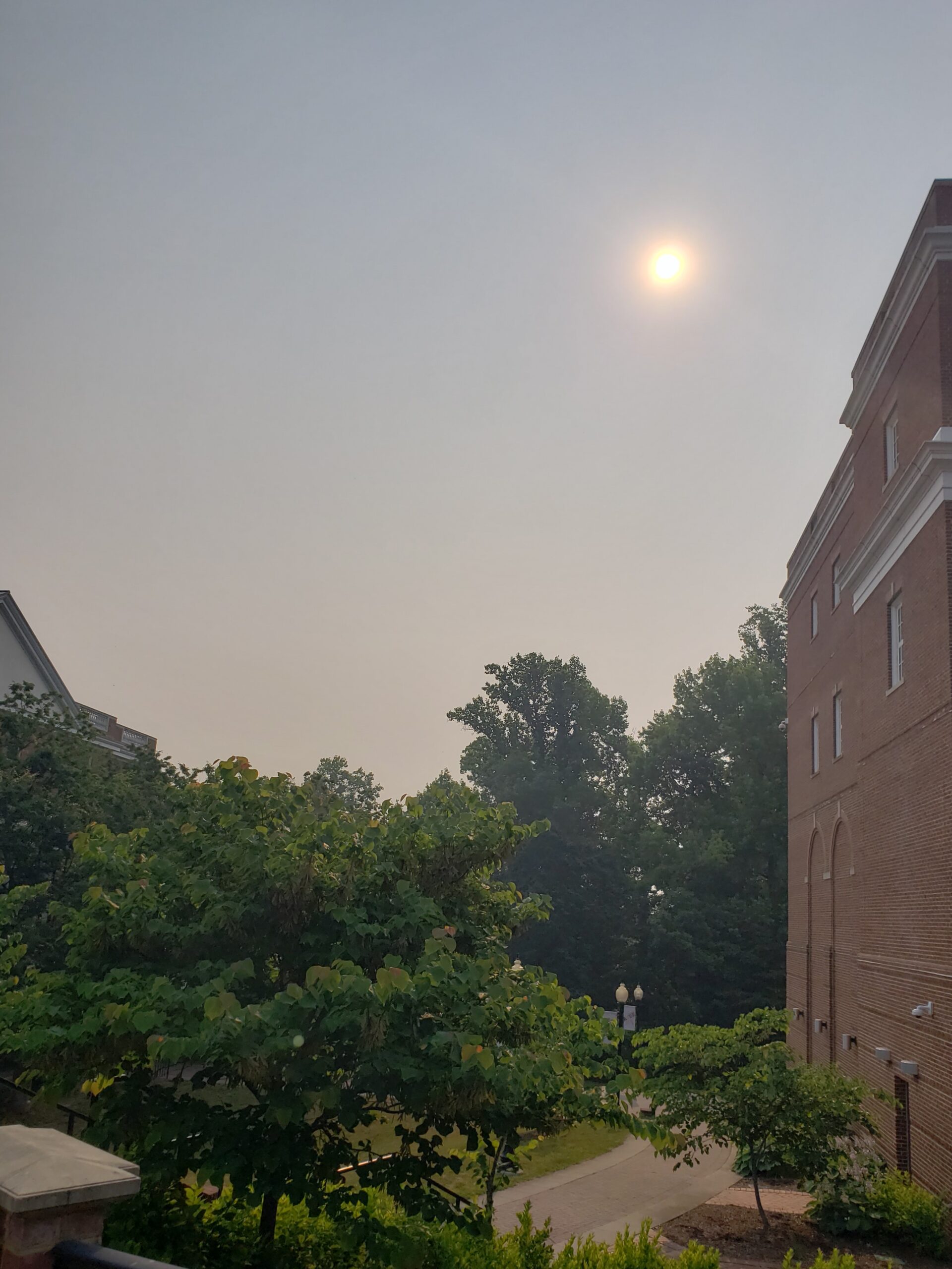 hazy skies over Reclaim 2023