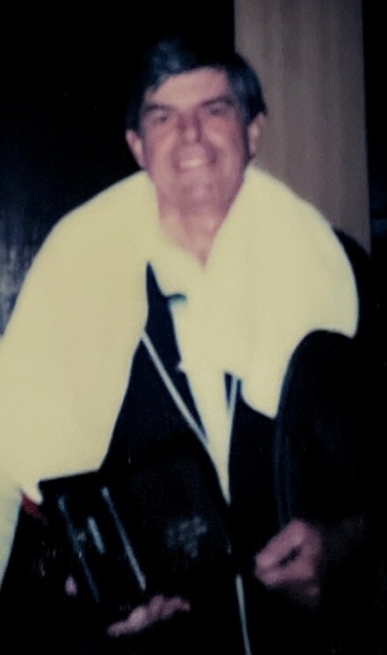 Nelson Case smiling happily
