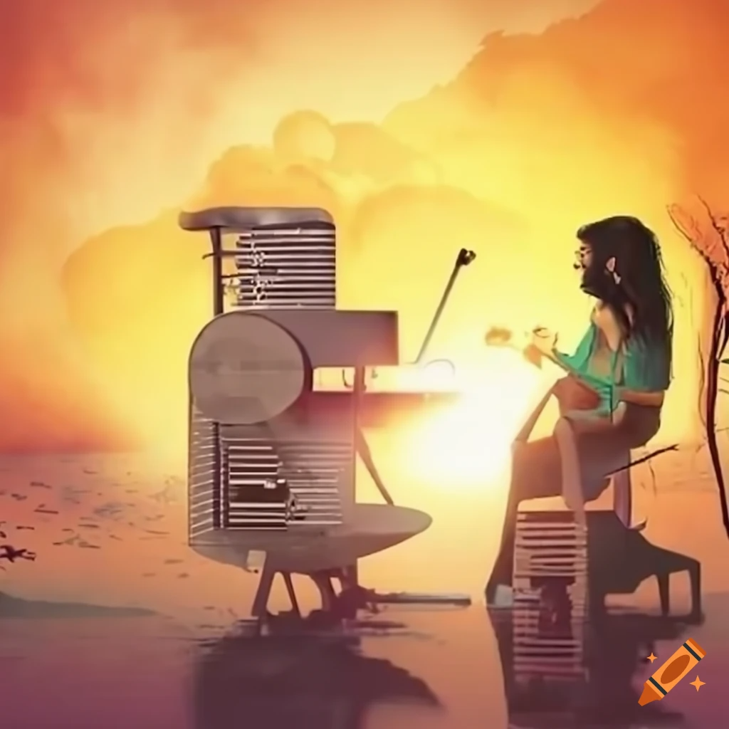 An AI imagines a webinar.